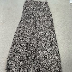 American Eagle cheetah print loose pants